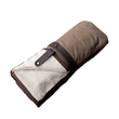 Load image into Gallery viewer, HELLAGOOD Blanket Northwest Brown Melange with Beige furry
