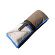 Load image into Gallery viewer, HELLAGOOD Blanket Northwest Brown Melange with Beige furry
