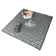 Load image into Gallery viewer, The Legacy Blanket Deep Charcoal Grey with Black Trim and Green Tartan Pendleton Wool