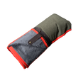 Load image into Gallery viewer, HELLAGOOD Blanket Doug Fir Green with Coal grey furry