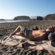 Load image into Gallery viewer, HELLAGOOD Blanket Doug Fir Green with Coal grey furry - Belmont Blanket