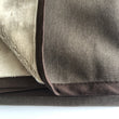 Load image into Gallery viewer, HELLAGOOD Blanket Northwest Brown Melange with Smooth Brown Trim - Belmont Blanket