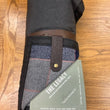 Load image into Gallery viewer, The Legacy Blanket: Deep Charcoal Grey with Black Trim and Pendleton Wool Variations - Belmont Blanket