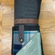 Load image into Gallery viewer, The Legacy Blanket: Deep Charcoal Grey with Black Trim and Pendleton Wool Variations - Belmont Blanket