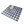 Load image into Gallery viewer, The Legacy Blanket Deep Charcoal Grey with Black Trim and Blue, Grey, and Orange Tartan Pendleton Wool

