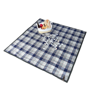 The Legacy Blanket Deep Charcoal Grey with Black Trim and Blue, Grey, and Orange Tartan Pendleton Wool