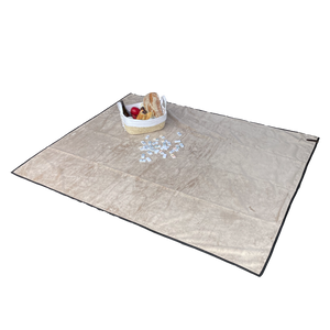 HELLAGOOD Blanket Northwest Brown Melange with Beige furry
