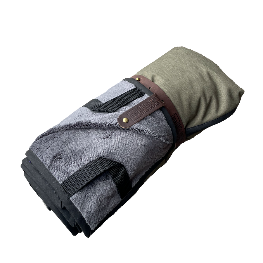 Pathfinder Blanket GREEN with Black Trim