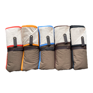 HELLAGOOD Blanket Northwest Brown Melange with Beige furry