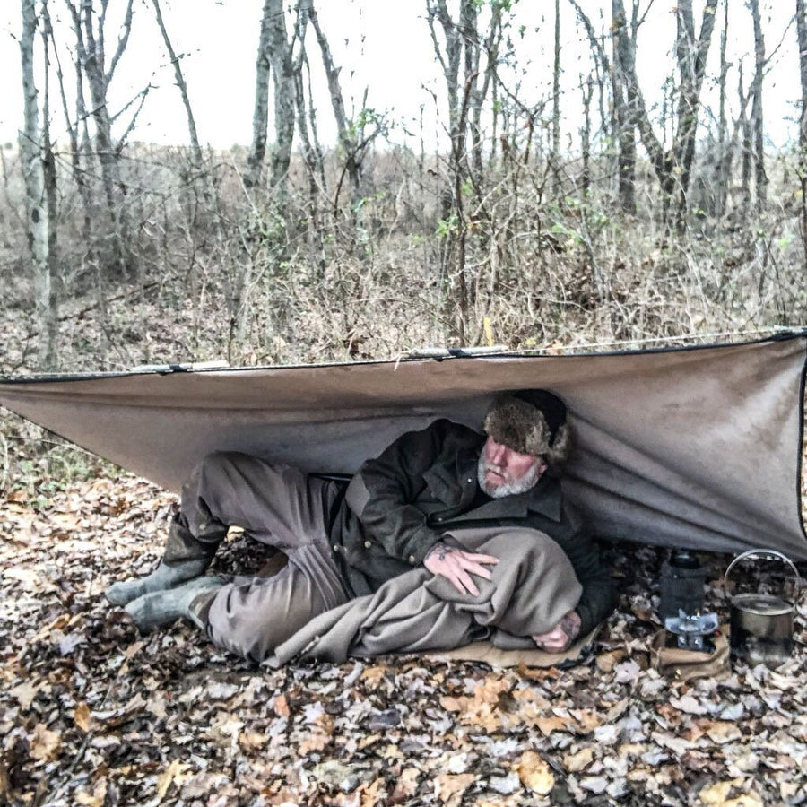 pathfinder tarp Pathfinder Blanket GREEN with Black Trim – Belmont Blanket